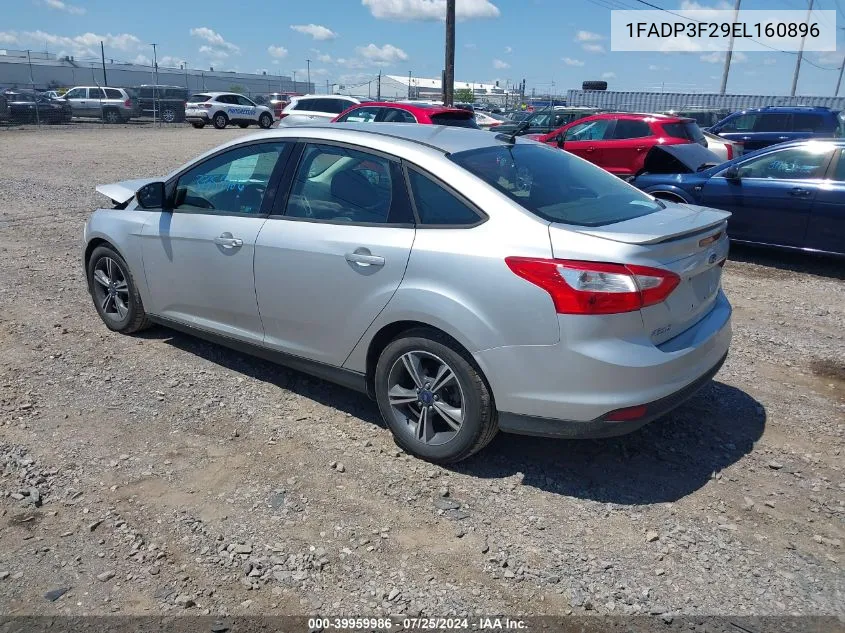 1FADP3F29EL160896 2014 Ford Focus Se