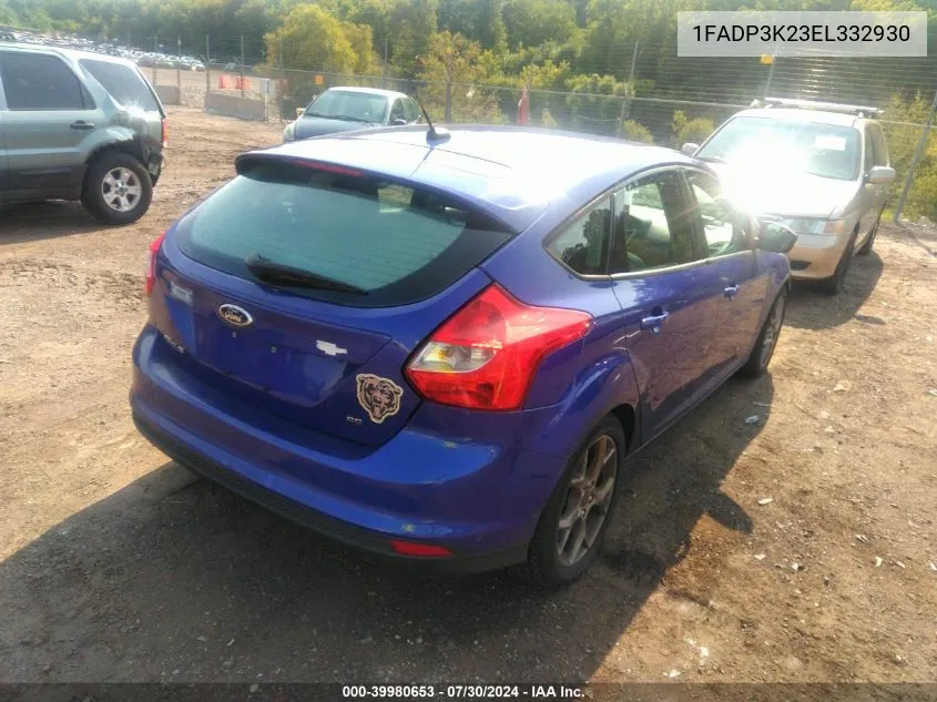 1FADP3K23EL332930 2014 Ford Focus Se