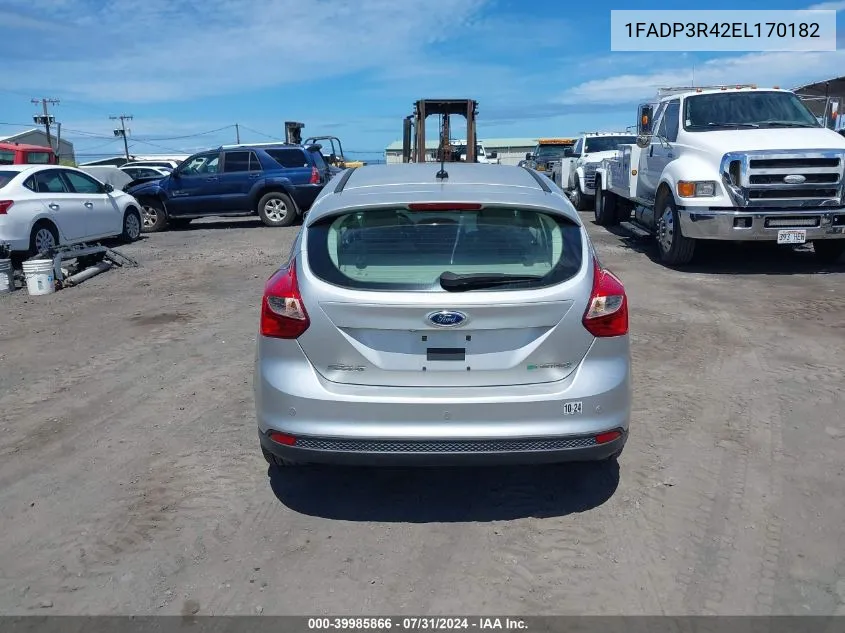 1FADP3R42EL170182 2014 Ford Focus Electric