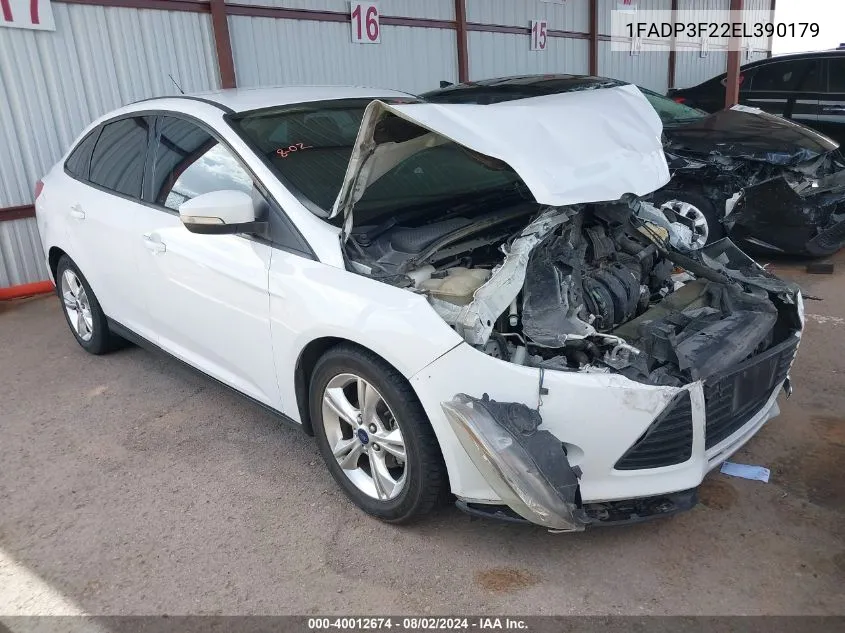 1FADP3F22EL390179 2014 Ford Focus Se