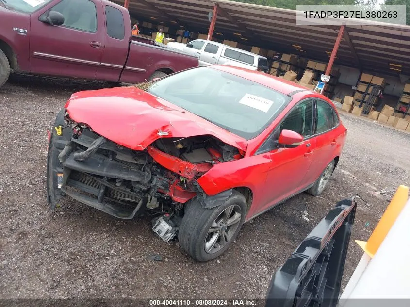 1FADP3F27EL380263 2014 Ford Focus Se