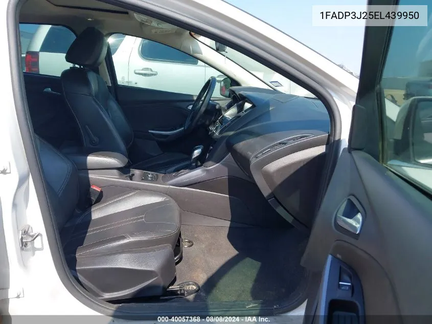 1FADP3J25EL439950 2014 Ford Focus Titanium