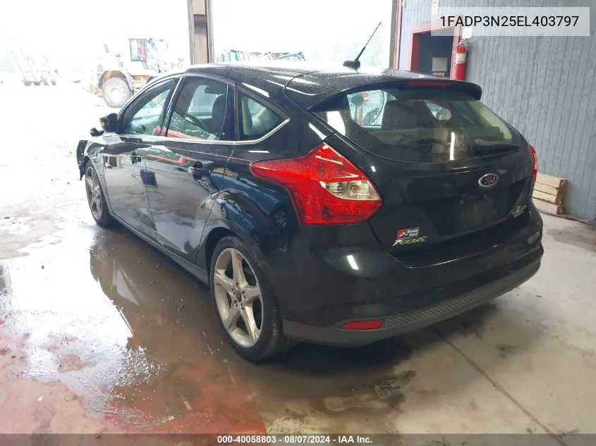 1FADP3N25EL403797 2014 Ford Focus Titanium