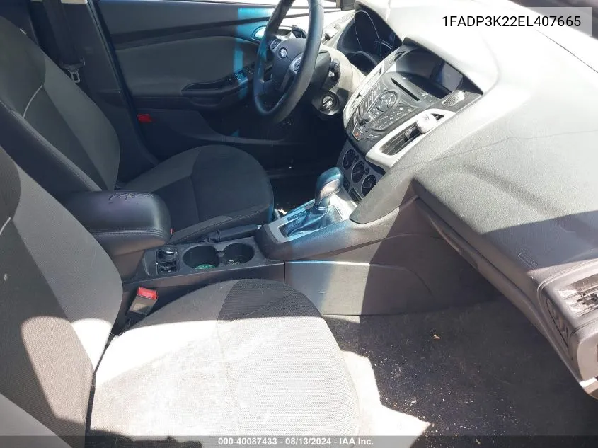 1FADP3K22EL407665 2014 Ford Focus Se