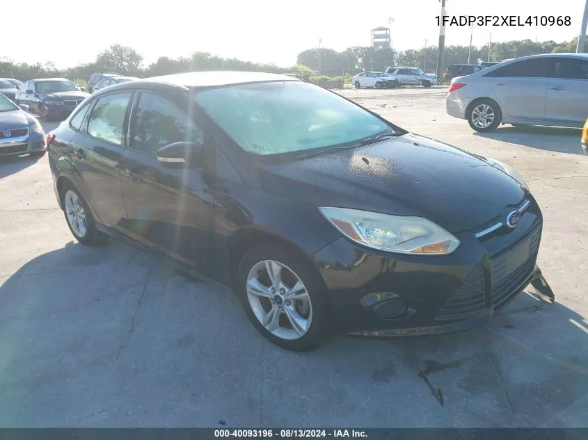 1FADP3F2XEL410968 2014 Ford Focus Se