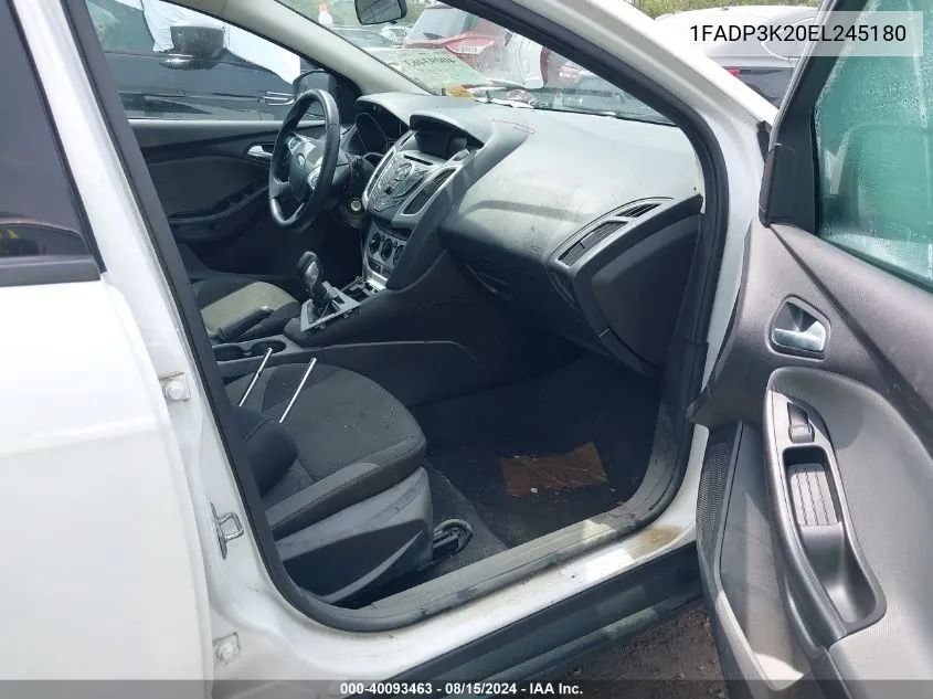 1FADP3K20EL245180 2014 Ford Focus Se