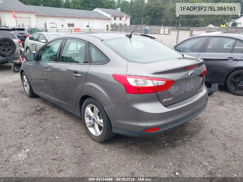 1FADP3F27EL386161 2014 Ford Focus Se