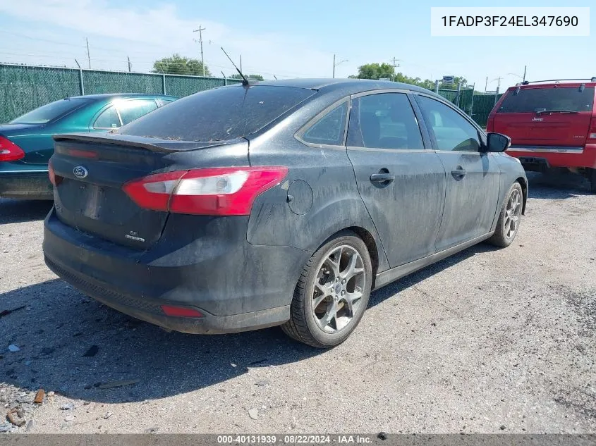 1FADP3F24EL347690 2014 Ford Focus Se