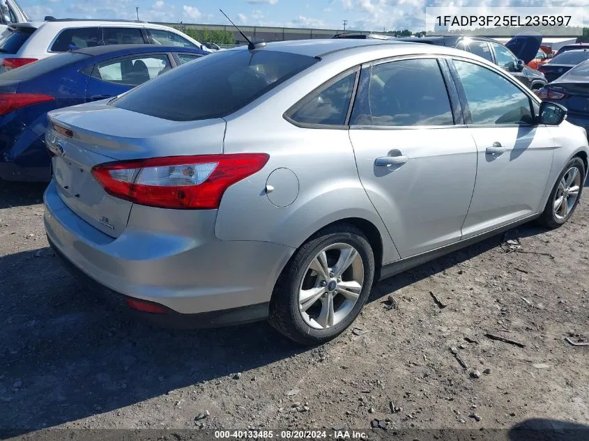 1FADP3F25EL235397 2014 Ford Focus Se