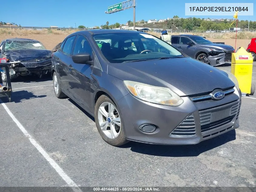 1FADP3E29EL210844 2014 Ford Focus S