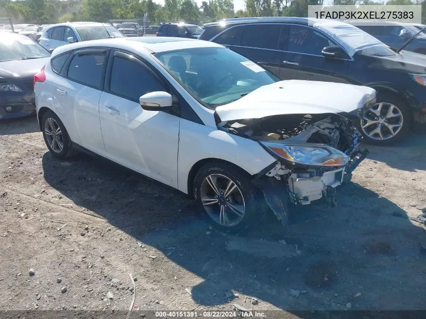 2014 Ford Focus Se VIN: 1FADP3K2XEL275383 Lot: 40151391