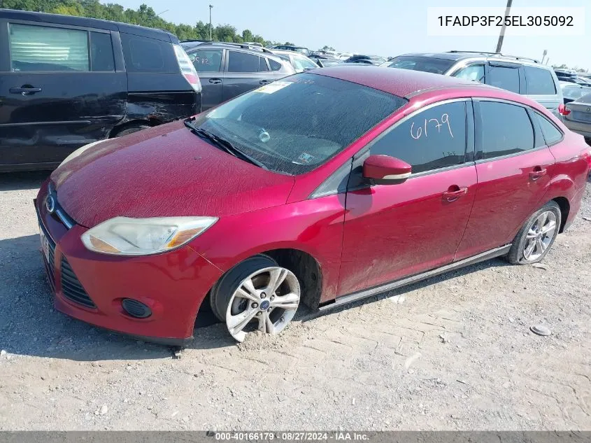 1FADP3F25EL305092 2014 Ford Focus Se