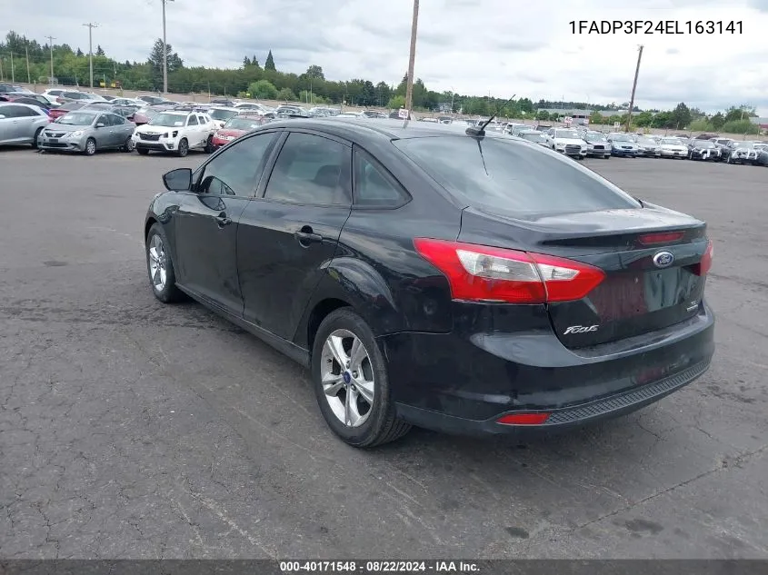 1FADP3F24EL163141 2014 Ford Focus Se