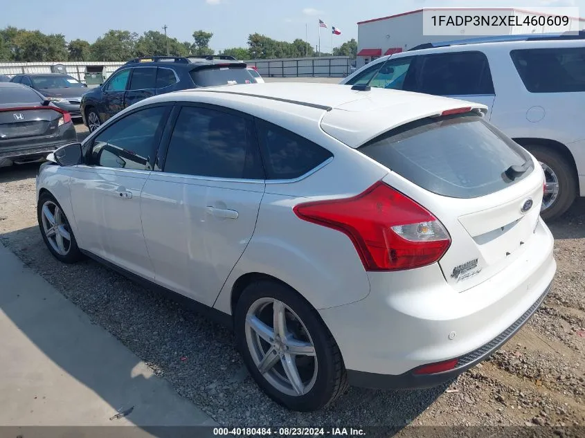 1FADP3N2XEL460609 2014 Ford Focus Titanium