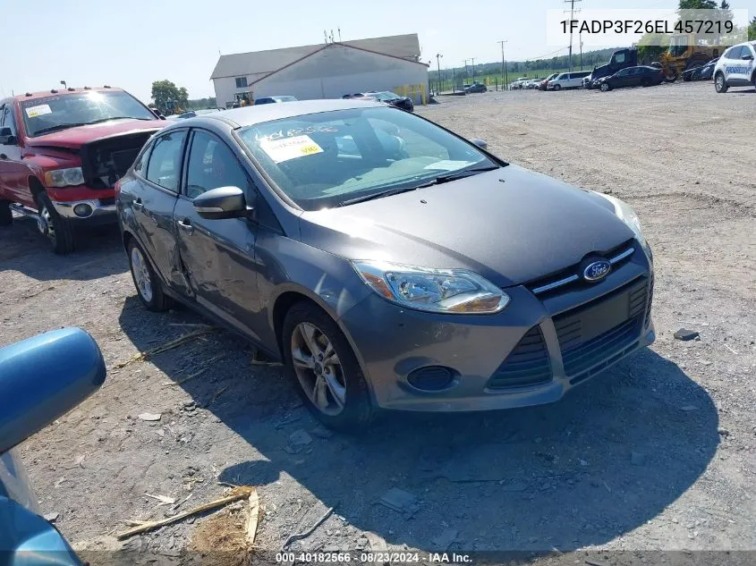 1FADP3F26EL457219 2014 Ford Focus Se