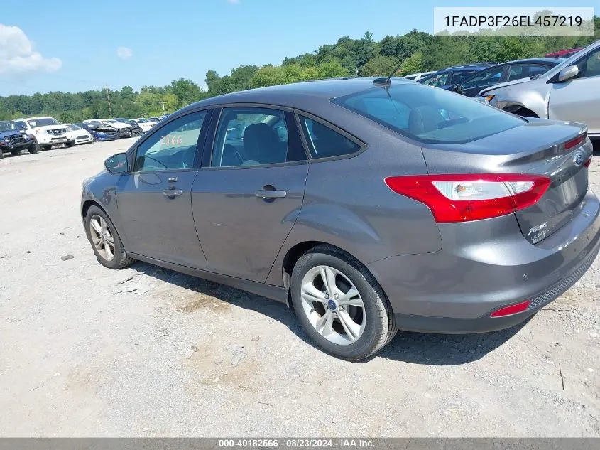 1FADP3F26EL457219 2014 Ford Focus Se