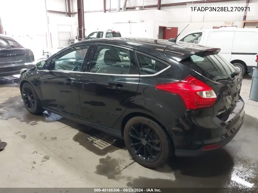 1FADP3N28EL270971 2014 Ford Focus Titanium