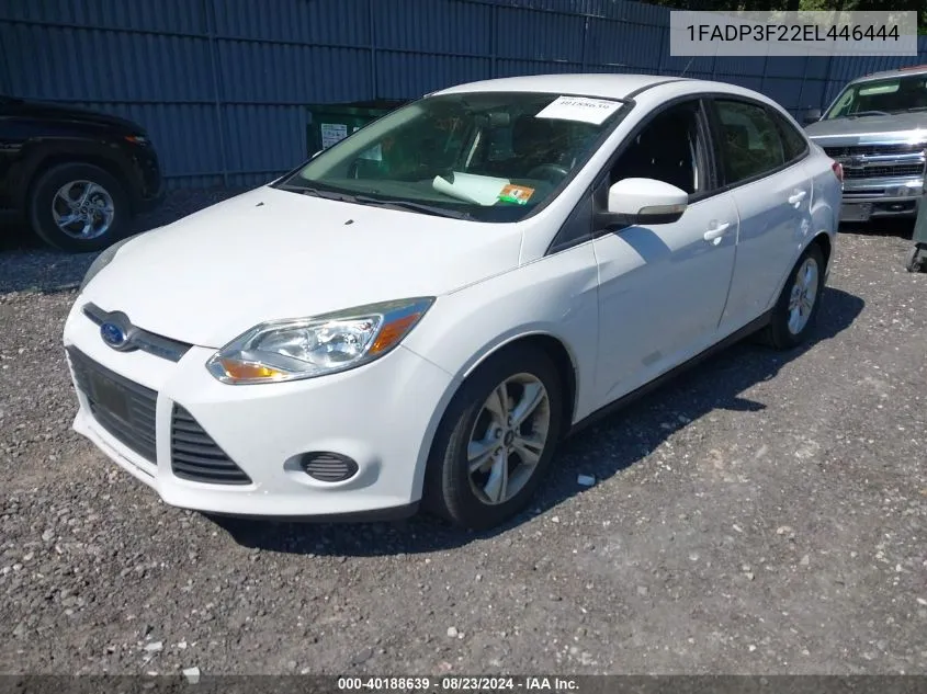 1FADP3F22EL446444 2014 Ford Focus Se