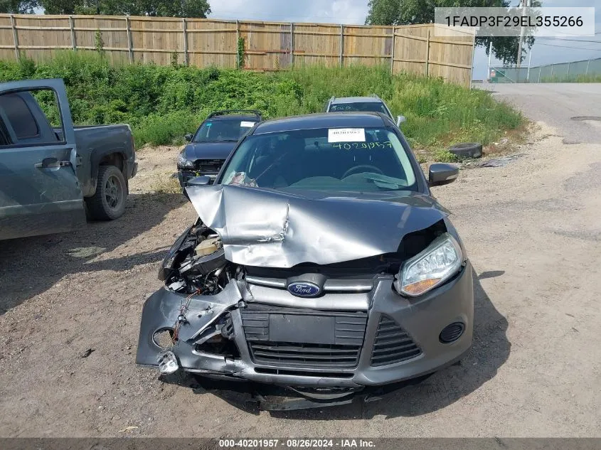 1FADP3F29EL355266 2014 Ford Focus Se