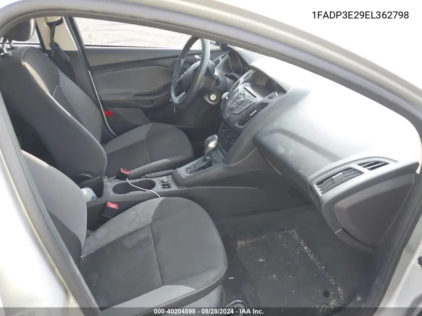 1FADP3E29EL362798 2014 Ford Focus S