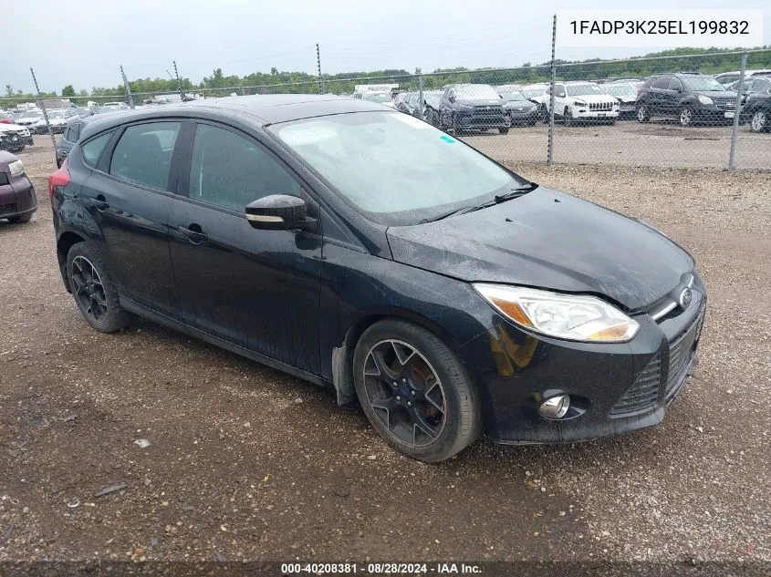 2014 Ford Focus Se VIN: 1FADP3K25EL199832 Lot: 40208381