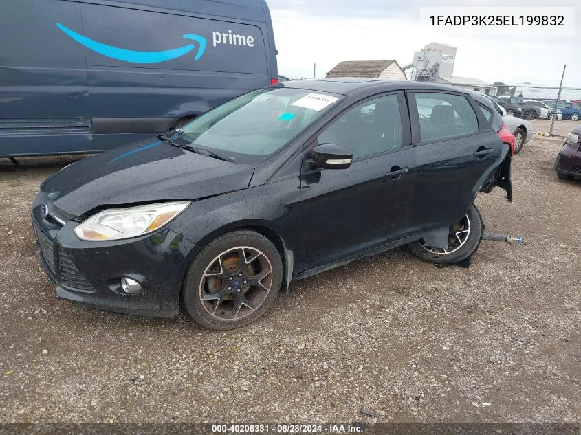 2014 Ford Focus Se VIN: 1FADP3K25EL199832 Lot: 40208381