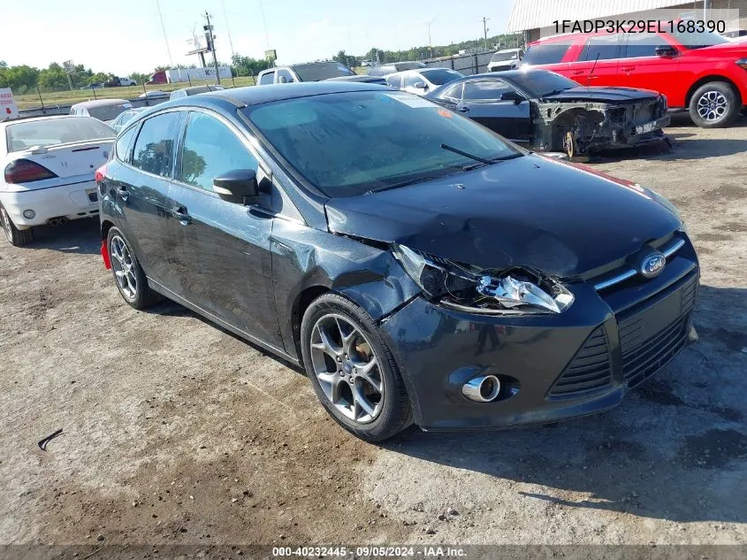 2014 Ford Focus Se VIN: 1FADP3K29EL168390 Lot: 40232445