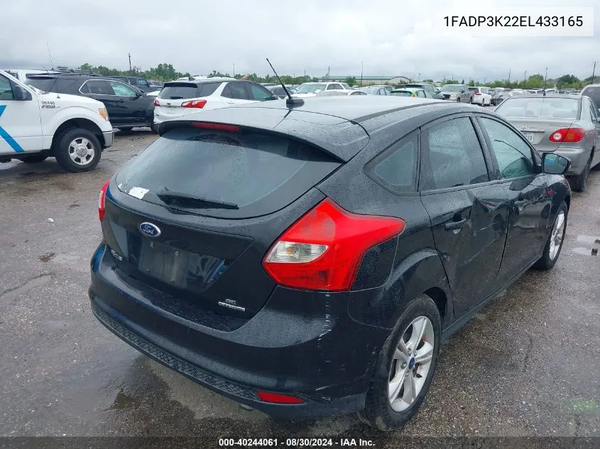 1FADP3K22EL433165 2014 Ford Focus Se