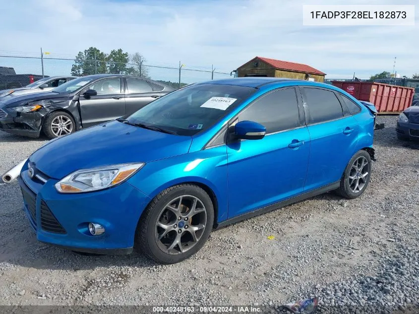 1FADP3F28EL182873 2014 Ford Focus Se