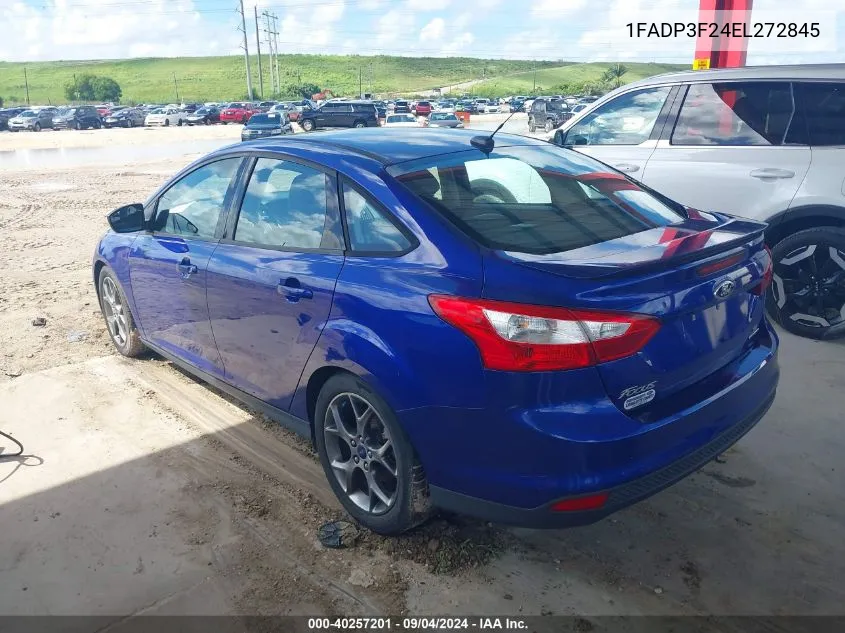 1FADP3F24EL272845 2014 Ford Focus Se