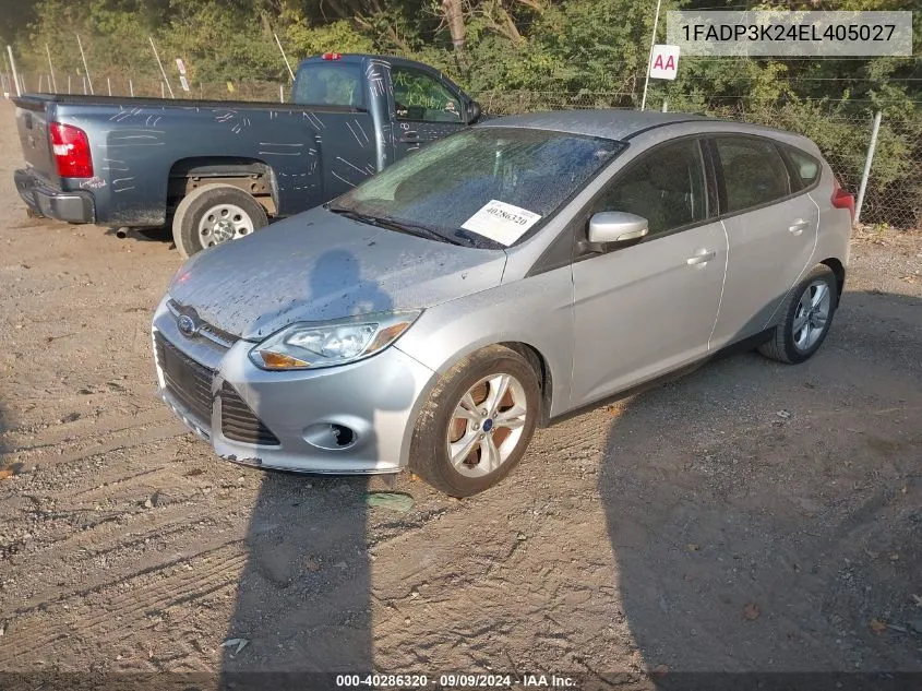 2014 Ford Focus Se VIN: 1FADP3K24EL405027 Lot: 40286320