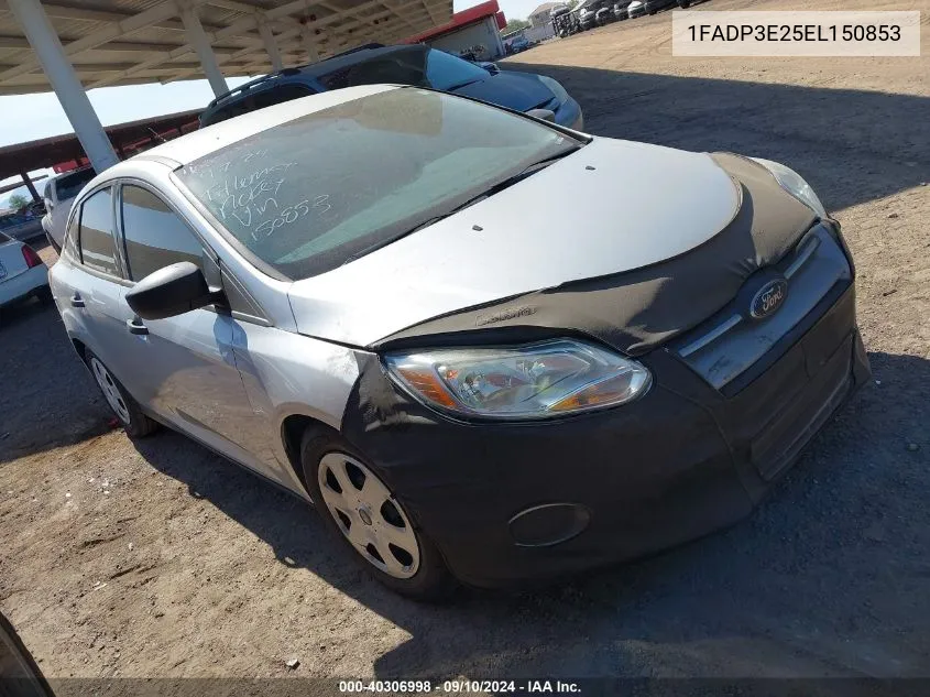 1FADP3E25EL150853 2014 Ford Focus S