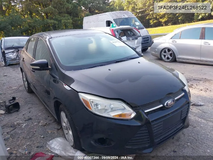 1FADP3F24EL268522 2014 Ford Focus Se