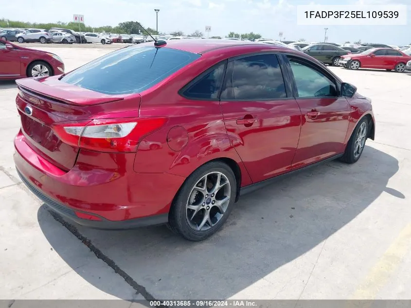 1FADP3F25EL109539 2014 Ford Focus Se