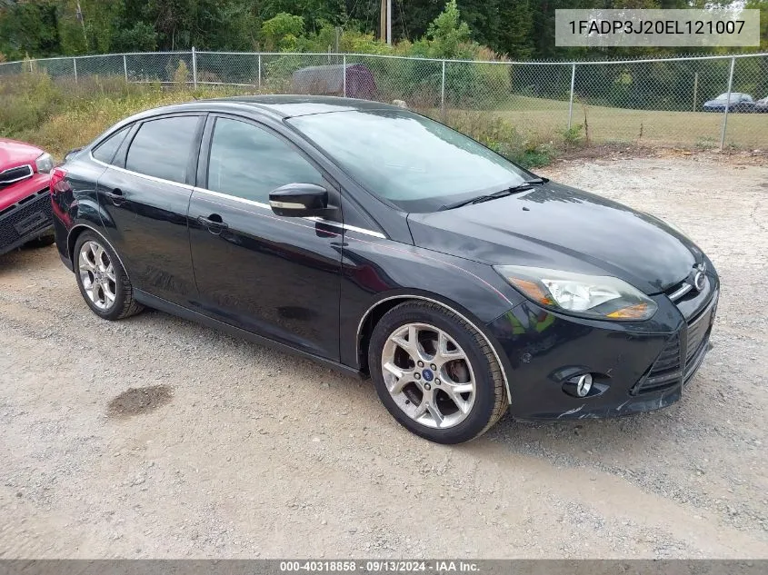 1FADP3J20EL121007 2014 Ford Focus Titanium