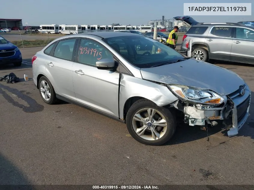 1FADP3F27EL119733 2014 Ford Focus Se