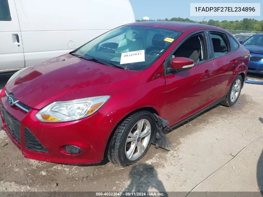 1FADP3F27EL234896 2014 Ford Focus Se