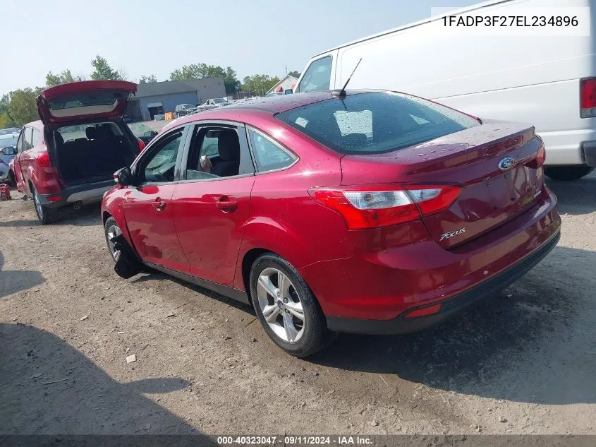 1FADP3F27EL234896 2014 Ford Focus Se