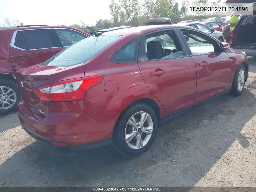 1FADP3F27EL234896 2014 Ford Focus Se