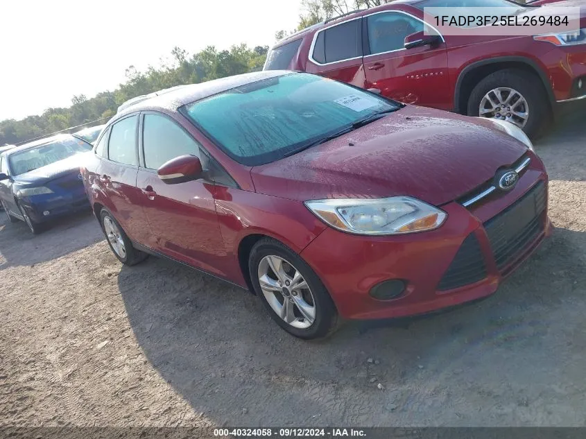 2014 Ford Focus Se VIN: 1FADP3F25EL269484 Lot: 40324058