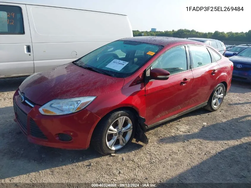 1FADP3F25EL269484 2014 Ford Focus Se