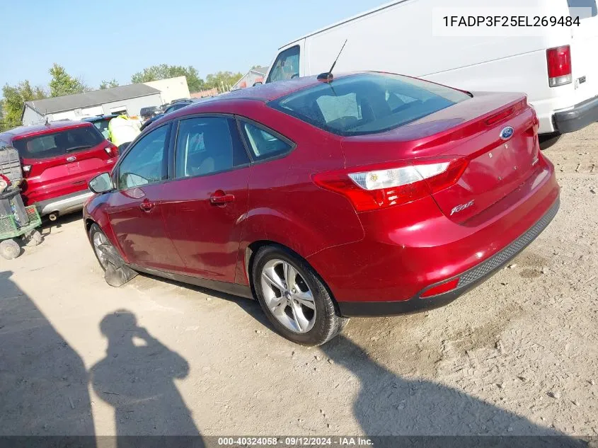 1FADP3F25EL269484 2014 Ford Focus Se