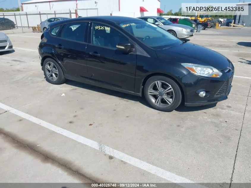 2014 Ford Focus Se VIN: 1FADP3K26EL453385 Lot: 40325748