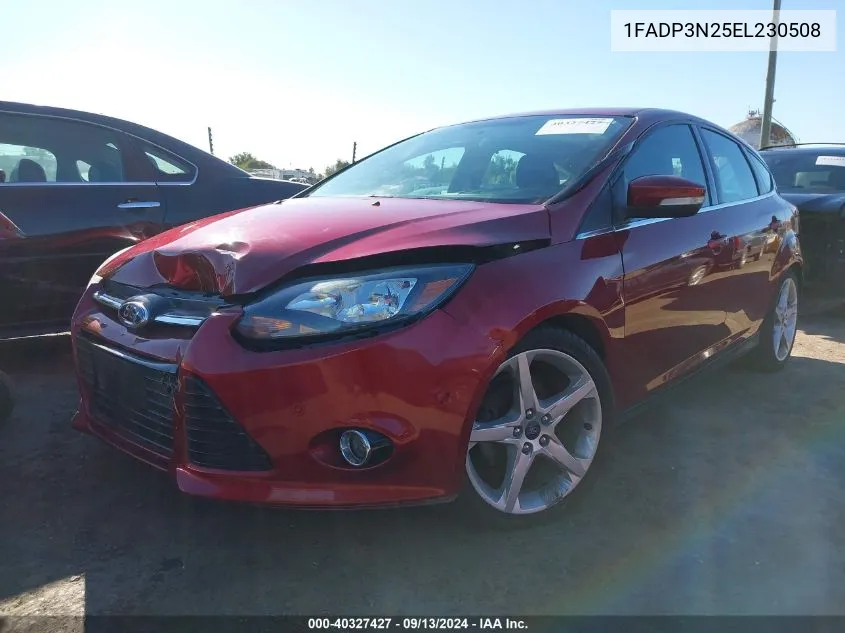 1FADP3N25EL230508 2014 Ford Focus Titanium