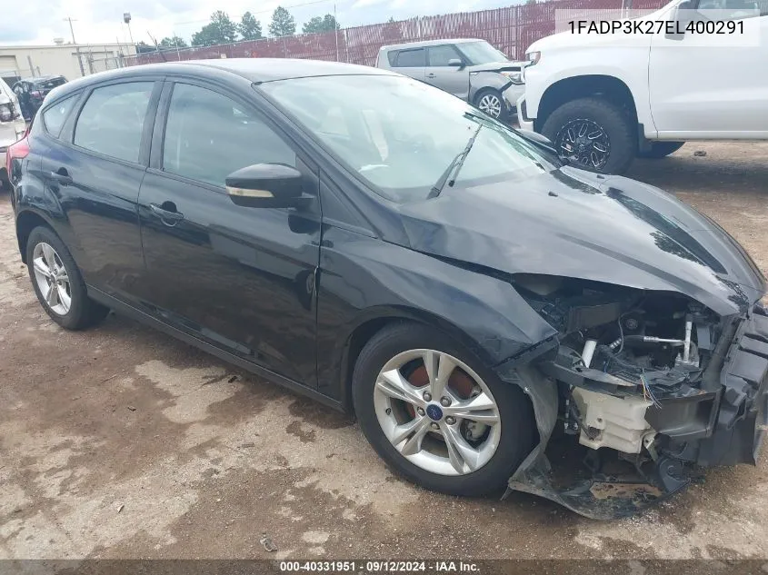 1FADP3K27EL400291 2014 Ford Focus Se