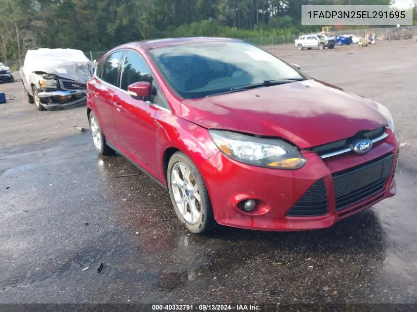 2014 Ford Focus Titanium VIN: 1FADP3N25EL291695 Lot: 40332791