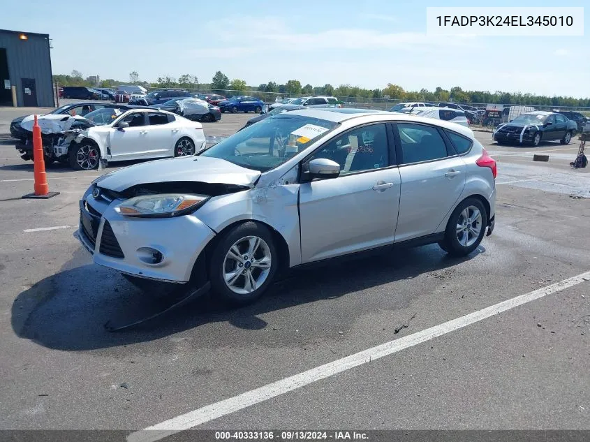 1FADP3K24EL345010 2014 Ford Focus Se