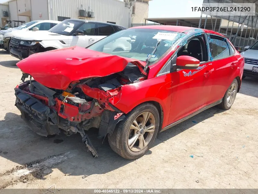 1FADP3F26EL241290 2014 Ford Focus Se