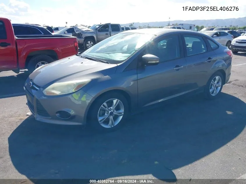 1FADP3F25EL406276 2014 Ford Focus Se