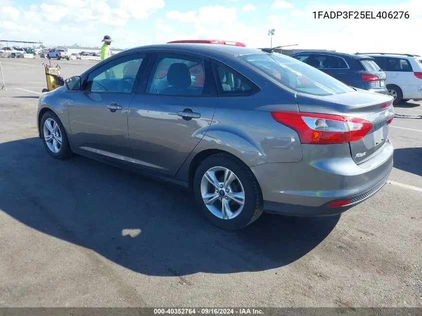 1FADP3F25EL406276 2014 Ford Focus Se